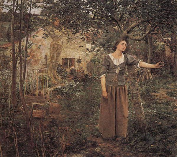 Jules Bastien-Lepage Jeanne d Arc ecoutant les voix